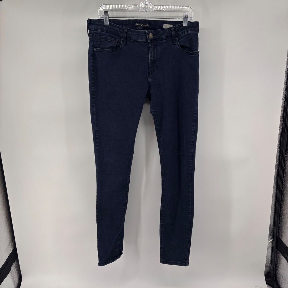 Mavi Jeans Alexa Mid Rise Skinny‎ Dark Wash Denim Women's Size 33/32